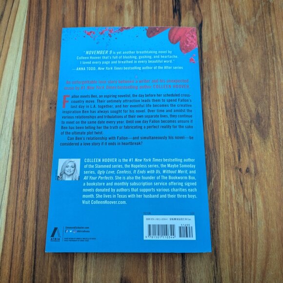 7 Colleen Hoover Paperback Books Bundle - Romance Romcom Booktok Book Set - Picture 9 of 10